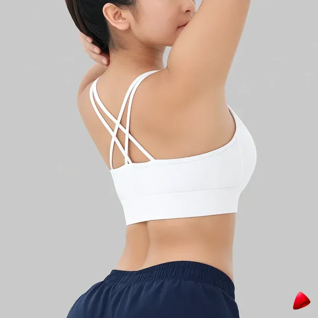Brassière Travesti Dos Croisé Yoga, image principale