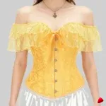Corset Travesti Volants Épaules Dénudées, image principale